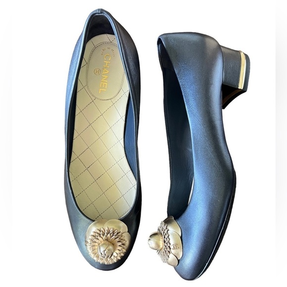 CHANEL Shoes - CHANEL Authentic Camellia Flower Shoes 37